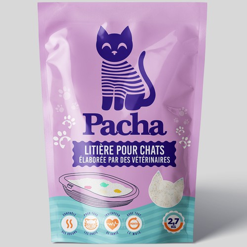 Cat Litter startup Minimalistic packaging - Contest Design von agooshe