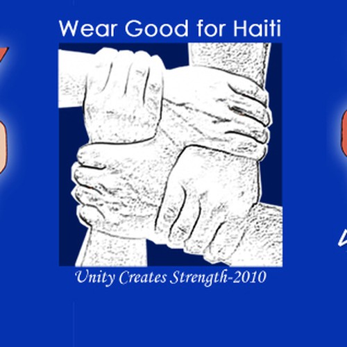 Wear Good for Haiti Tshirt Contest: 4x $300 & Yudu Screenprinter Design by ginutza13