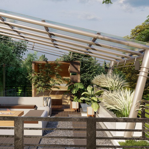 Ideation: Roof Top Terrace Design by BenTō.