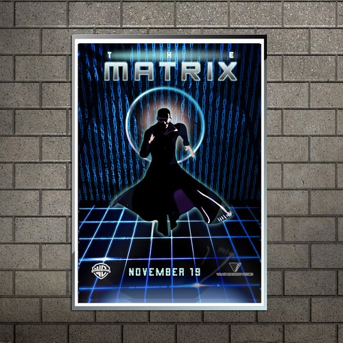 Create your own ‘80s-inspired movie poster! Design by Titah