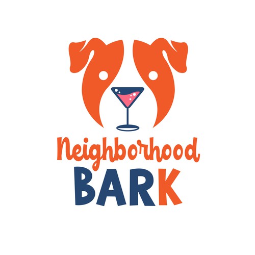 eye-catching logo design for dog themed bar and all-season dog park Design by ifux