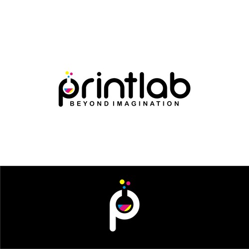 Request logo For Print Lab for business   visually inspiring graphic design and printing Ontwerp door Warnaihari