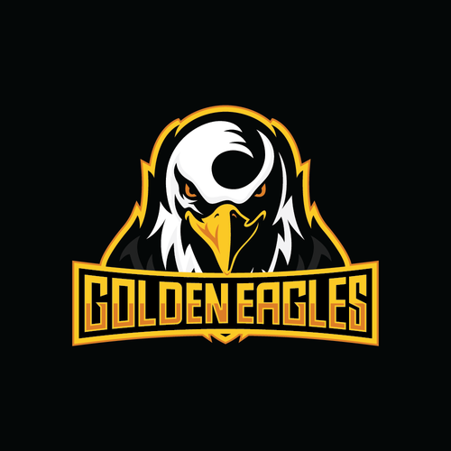 Basketball Team Logo for the 'Golden Eagles' (fast-tracked contest)! Design réalisé par Stinstone