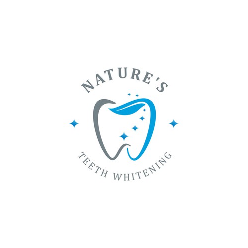 Nature's Teeth Whitening - Needs a Natural Company Logo Design by AGNDesign