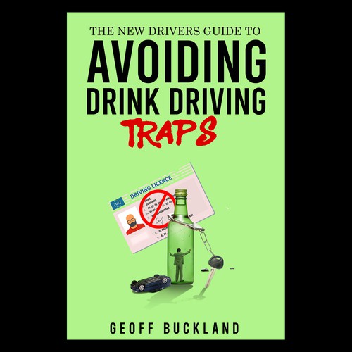 "Need an impactful cover for a book aimed at stopping young drivers from drink driving" Design by morningzeenia