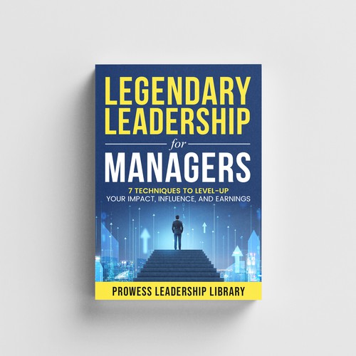 Design a Captivating Book Cover for a Leadership Skills Book for Managers Design by AIMVISION