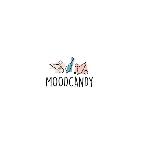 Logo for MOOD BOOSTING supplment called MOOD CANDY Design by Almi Customs