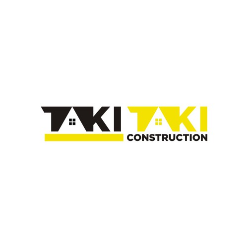 Takitaki Construction logo design Design by Bawor_Design