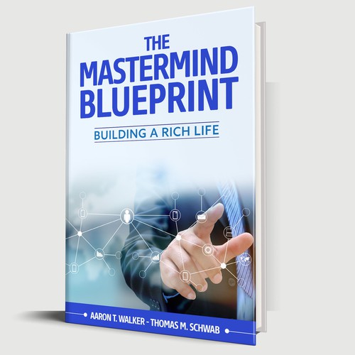 Design Book Cover: The Mastermind Blueprint di anisha umělec