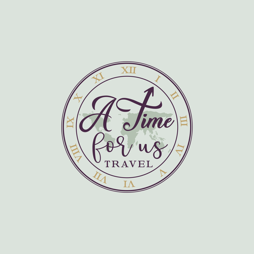 Need a vibrant travel logo depicting time Design by Ongie