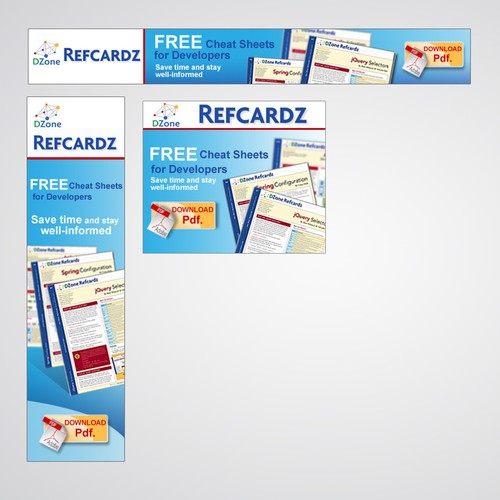 Banner Designs for Popular PDF Cheat Sheets Ontwerp door Yanna B.