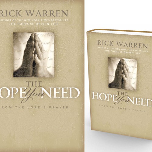 Design Rick Warren's New Book Cover Diseño de Lopez4