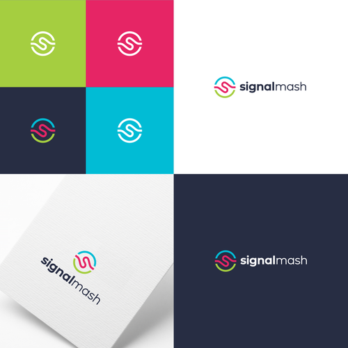 Design a modern logo for a tech company into text messaging & voice communications Design von BrandingDesigner