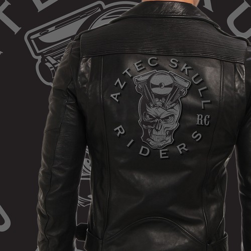 Aztec skull riders motorcycle club needs logo for patch, letters need to be  separated and around the logo | Logo design contest | 99designs