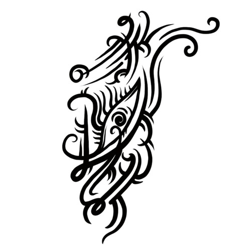 Hidden Name Tatoo Design by SHFNHBB