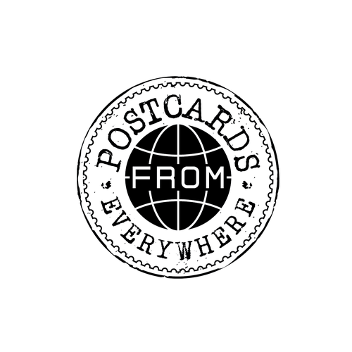 Postcards from Everywhere Logo Design by Branka lvdl