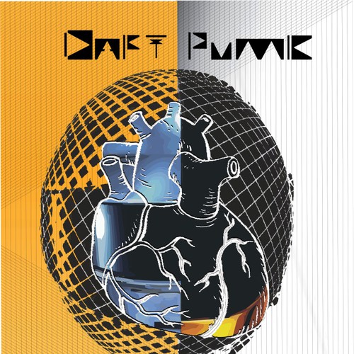 99designs community contest: create a Daft Punk concert poster Design by h3artstudio