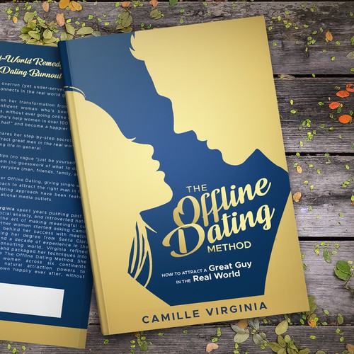 Design di Book Cover for The Offline Dating Method Needed di Nadun Prabodana