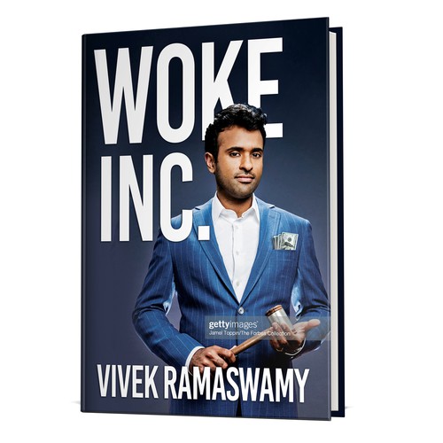 Woke Inc. Book Cover Design by libzyyy
