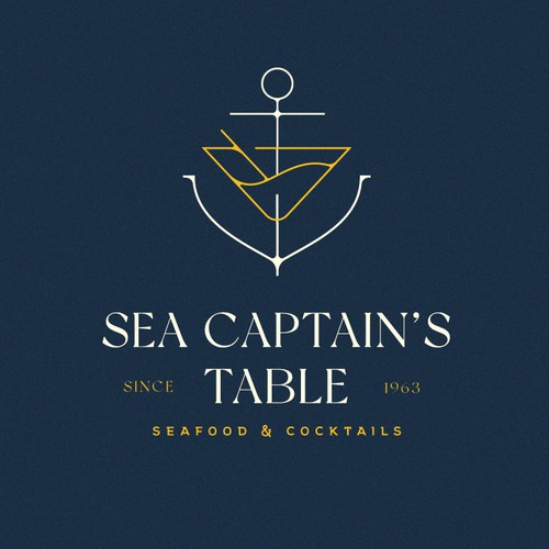 Sea Captain's Table Logo Design Design by Artmin