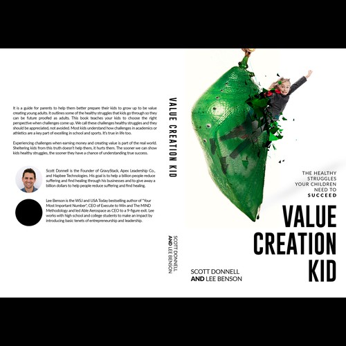 コンペ「Design a simple, modern book cover that pops to make a huge social impact」のデザイン by Aaniyah.ahmedさん 