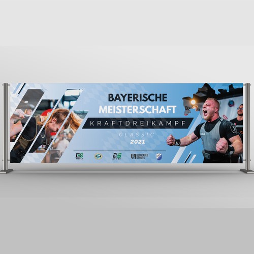 Unique, modern banner design for print - sports competition Réalisé par David©S