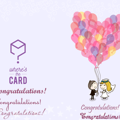 Create beautifully designed cards for Where's the card Design by velcheva
