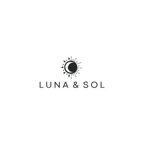 Zen-like logo for our spiritual platform (sun & moon) Design by M Design M