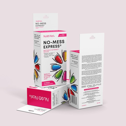 Nutra Nail Gel Remover Design by CUPEDIUM
