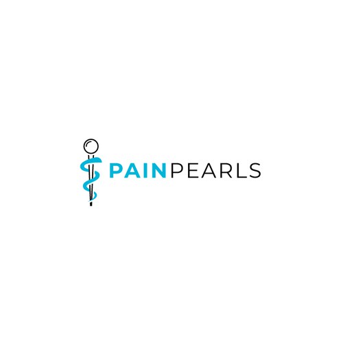 Trust-inspiring logo for a site aimed at medical professionals learning to treat chronic pain. Design by amio