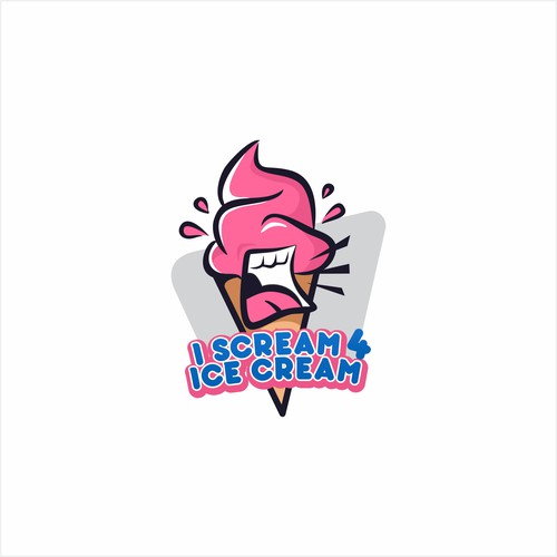 Designs | I SCREAM 4 ICE CREAM - Virtual Restaurant Brand | Logo design ...