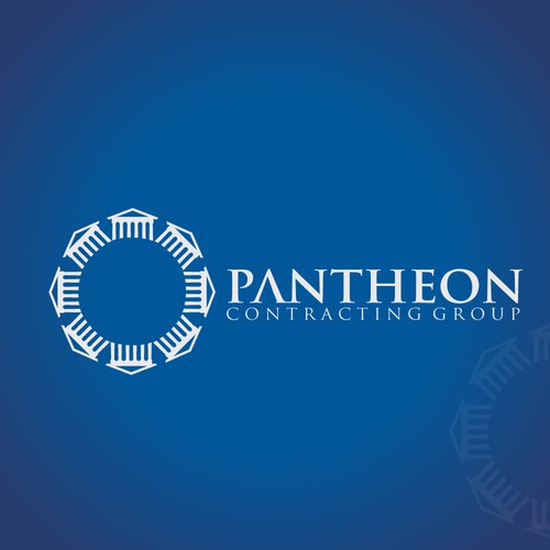 logo for Pantheon Contracting Group Design by smartsolutions