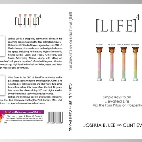 Create an Epic book cover for entrepreneurs looking to achieve true prosperity Design by Pagatana