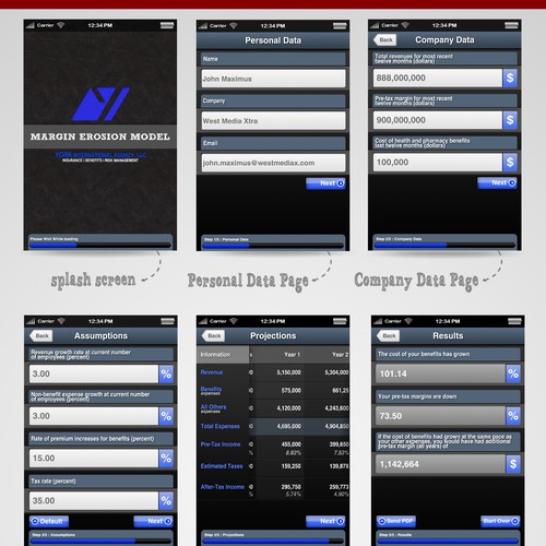 Help York International Agency, LLC with a new mobile app design Design von icalizers