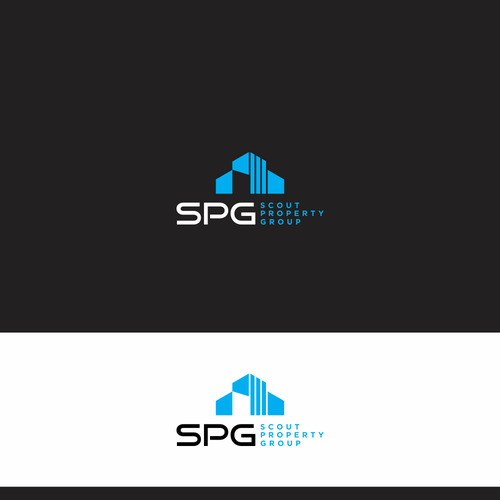 Commercial Real Estate logo focused on Industrial space Design by nuname