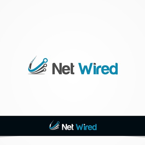 Create a Super Cool Winning Logo for Net Wired ! Design réalisé par RestuSetya