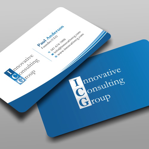 Design di ICG Business Cards di Brandmaker artist