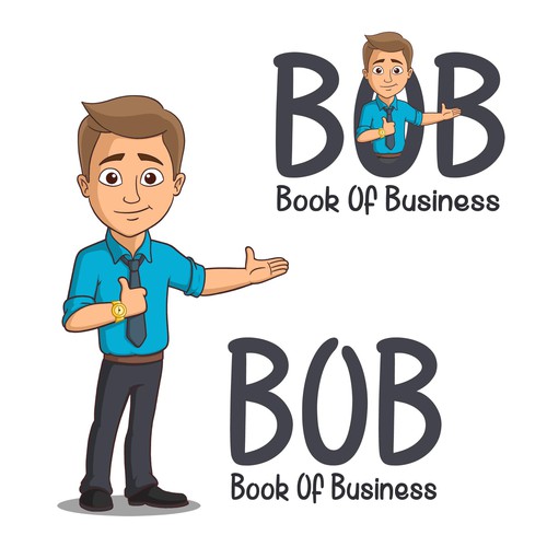 Cartoon for Business to Business website! Design by alicemarlina69