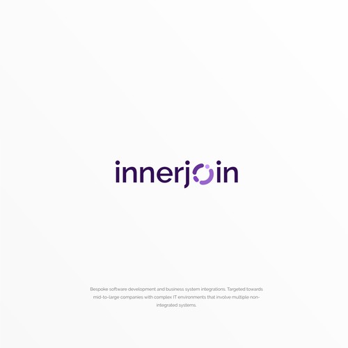 Bespoke software development company logo - InnerJoin Design by R.one