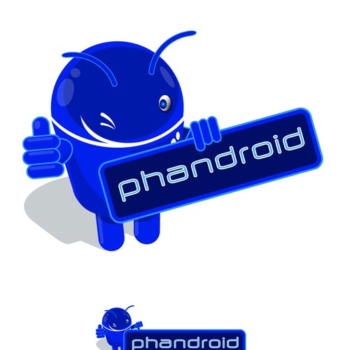 Phandroid needs a new logo Design por Elbe