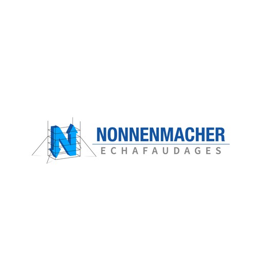 "Créer un logo pour une société d'échafaudages pose et location" ganador Logotipos por LaboPIXEL