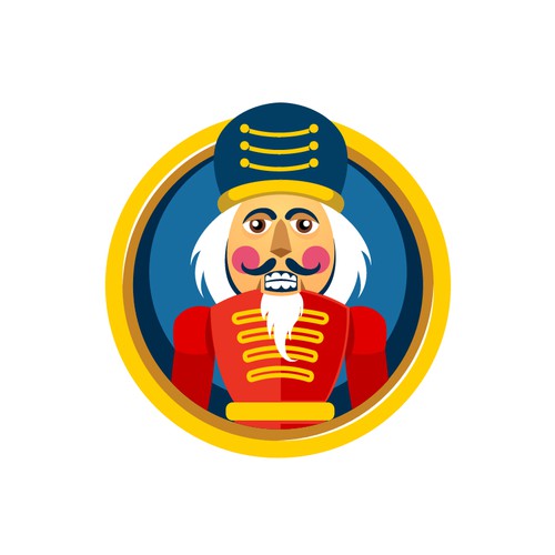 Design a Beautiful Nutcracker Sticker Design by yulianzone
