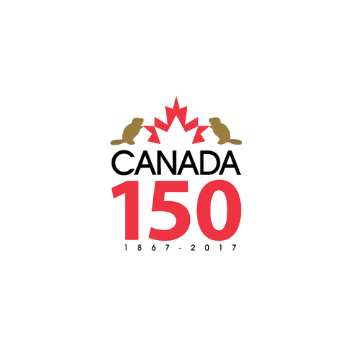Community contest: Design Canada’s 150th birthday logo! Design by PT designs
