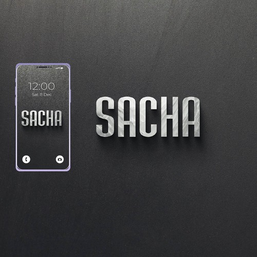 Sacha wallpaper Design von Faraz Shahzad