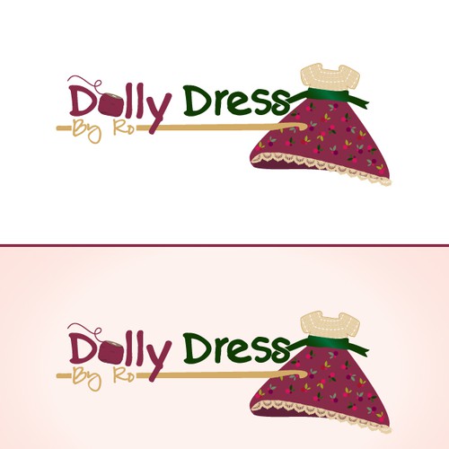 Crear un diseño de logotipo para DollyDressbyRo Design by Güémez
