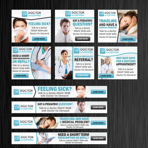 New banner ad wanted for Doctor On Demand Design by ★NaYaRaJ★