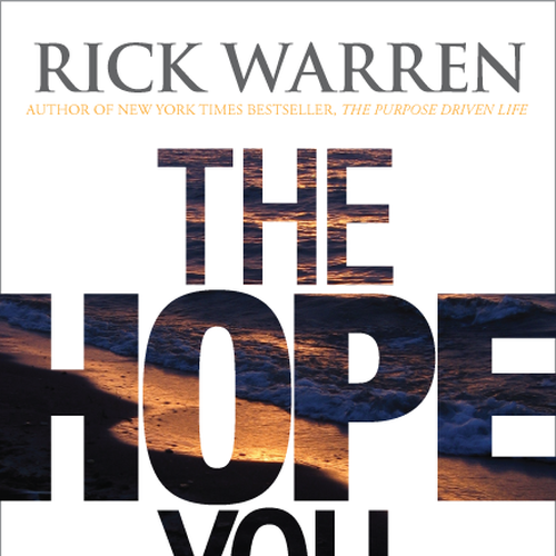 Design Rick Warren's New Book Cover Design réalisé par Violinguy72