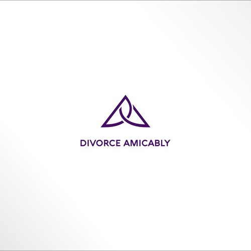 Logo for a new, healthy way for reasonable people to divorce Design by dimdimz