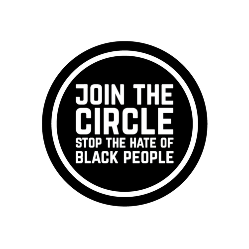 Anti racism logo Design by GRAAFILINE