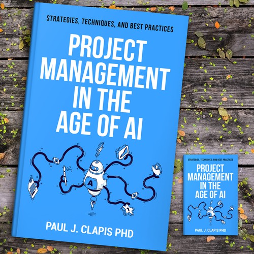 Simple, professional cover for a business book about Artificial Intelligence Design von ~99~